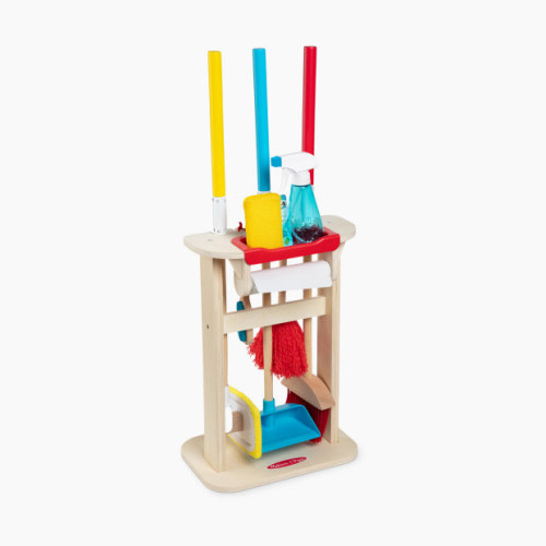 Melissa & Doug Deluxe Sparkle & Shine Cleaning Play Set