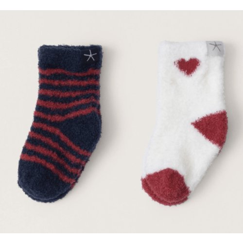 CozyChic Lite® Baby Heart Sock Set