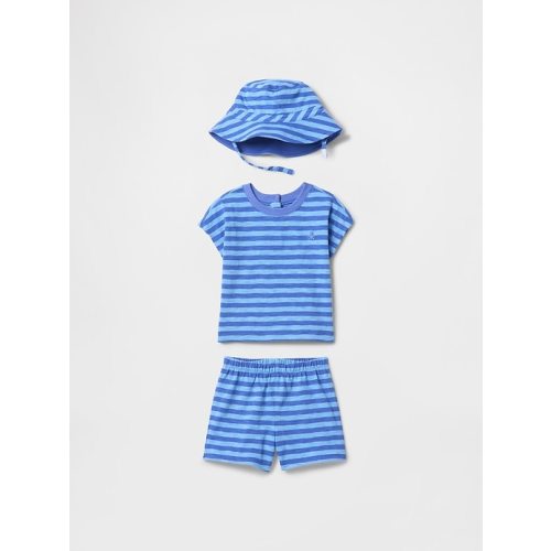 Baby Organic Cotton Three-Piece Outfit Set