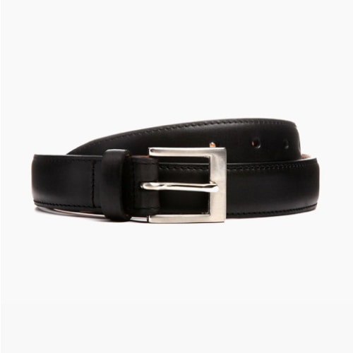 Men's Classic Leather Belt | Black