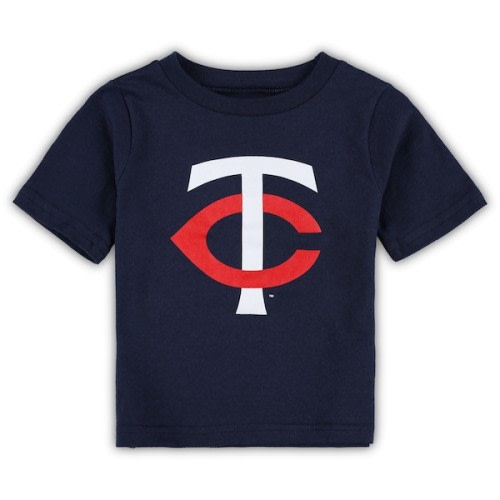 Minnesota Twins Infant Team Crew Primary Logo T-Shirt - Navy