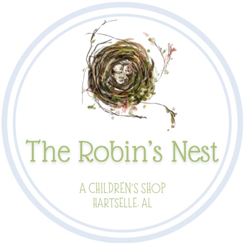 Light Blue Stripes Gown and Hat Set – The Robin's Nest