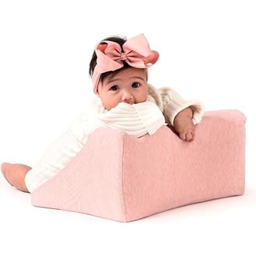 Burplee Nursing Support for Baby - Burp, Gas & Reflux Relief - Tummy Time Prop for Neck and Shoulder Strength Building (0-9 Months)