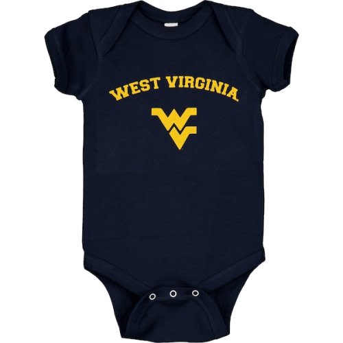 West Virginia Mountaineers Infant Arch & Logo Bodysuit - Navy