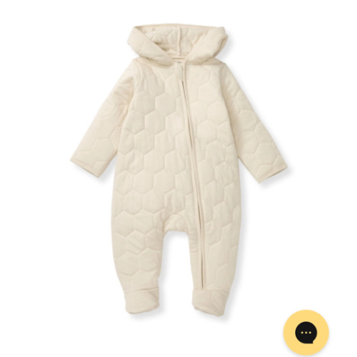 Organic Cotton Honeycomb Quilted Bunting