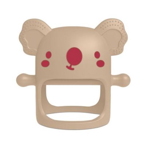 Silicone Baby Hand Teething Toy, Soothes Sucking Needs & Supports Self-Discovery, Soft, Safe & Easy to Clean, Perfect for 0-12 Months