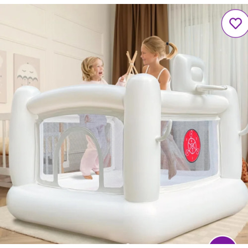 Connsann Bounce House Inflatable Castle Bouncy House For Kids For Kids/toddlers Indoor Or Outdoor | Wayfair