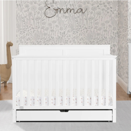 Logan 6-in-1 Convertible Crib with Underdrawer