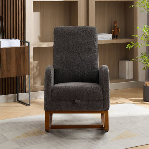 Isabelle & Max Rocking Chair With Footrest | Wayfair