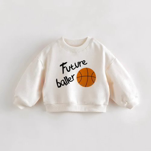 FUTURE BALLER Baby Toddler Basketball Sweatshirt
