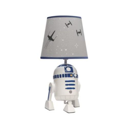 Star Wars Classic Hand Painted R2-D2 Lamp with Shade & Bulb
