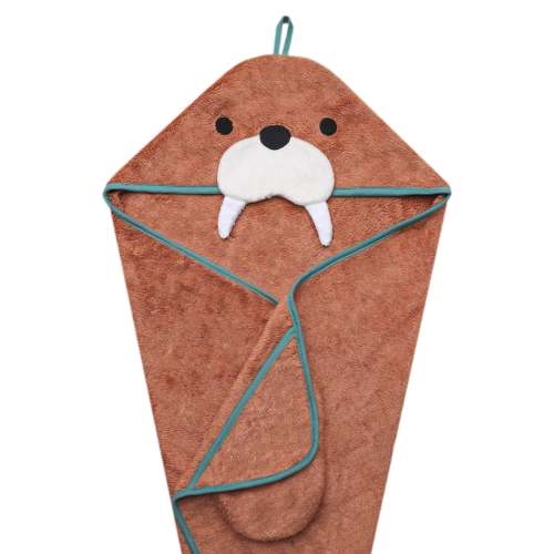Character Bamboo Hooded Towel - Wally