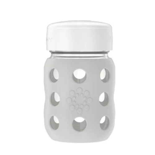 8oz Glass Food Jar with Flat Cap