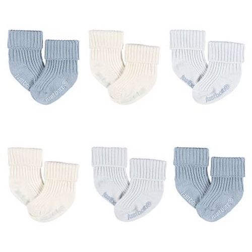 Just Born® Baby 6-Pack Sock Set