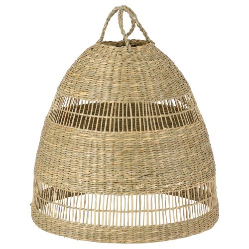 TORARED Pendant lamp shade - sedge/handmade 14 "