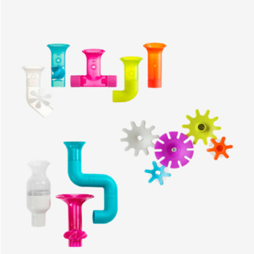 Boon Pipes, Cogs, and Tubes Bathtub Toys