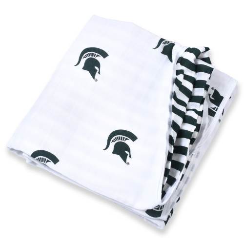 Michigan State Spartans Three Little Anchors Infant 47" x 47" Muslin 4-Layer Blanket
