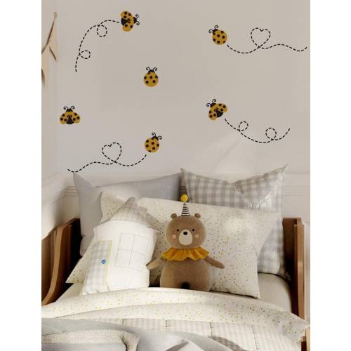Ladybugs Wall Decal, Wall Stickers, Baby Nursery Wall Decal, Nursery Design, Kid's wall Decals