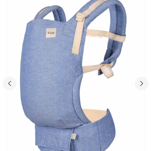 Ocean - Linen Free-to-Grow Baby Carrier – Baby Tula US