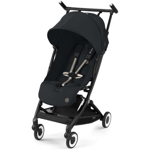Cybex Libelle 2 Compact Stroller (with 1 Pull Harness) - Magic Black