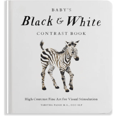 Baby's Black and White Contrast Book - Paige Tate Infant Development | Maisonette