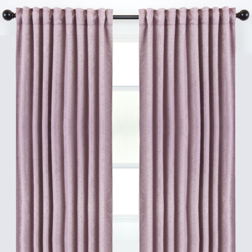 Ebern Designs Silex Luxurious Solid Color Room Darkening Curtain Panels & Reviews | Wayfair