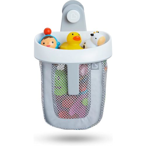 Munchkin® Super Scoop™ Hanging Bath Toy Storage with Quick Drying Mesh, Grey