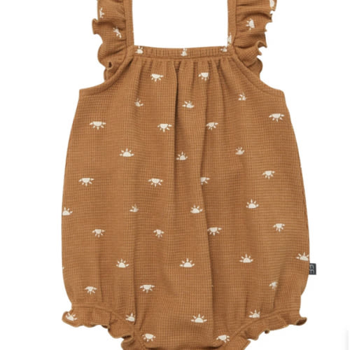 Baby Girls Brown Sun Bubble Romper – Gerber Childrenswear