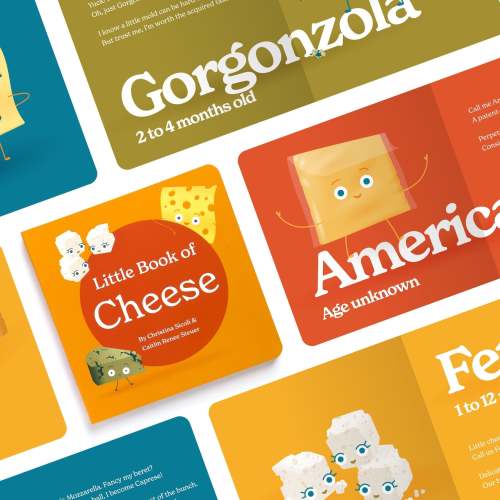 Little Book of Cheese | Classic Board Book for Foodies – Chunky Deli