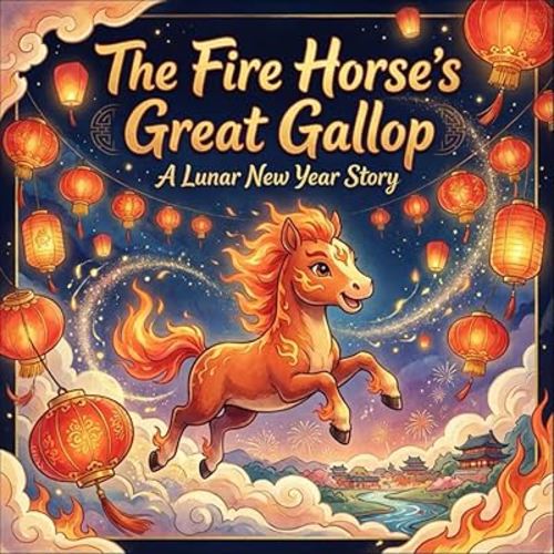 The Fire Horse’s Great Gallop: A Lunar New Year Book for Kids: A Heartwarming Chinese Zodiac Story of Bravery, Luck, and Traditions (Year of the Horse)