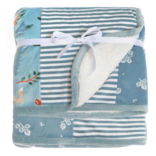 Modern Moments by Gerber Baby 1 Pack Patchwork Blanket, Sized 30" x 40" - Walmart.ca