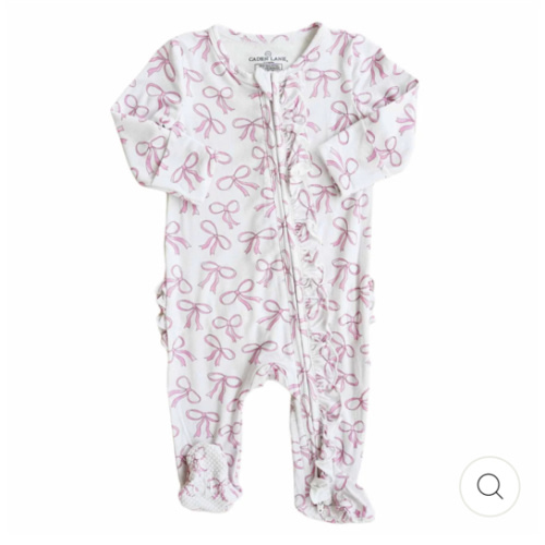 Girl Ruffle Zipper Footies - Best Sellers