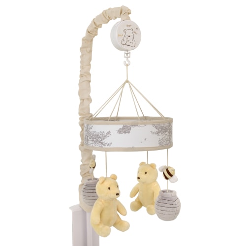 Disney Classic Pooh Hunny Fun Bees and Honeypot Musical Mobile