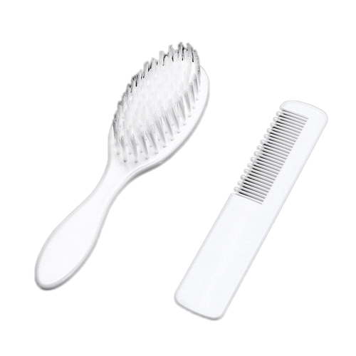 Zwiiyzr Infant Baby 2pcs Comb Massager Hairbrush Newborn More Safer Easy Grip Hair Brush
