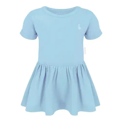 Baby Onesie Dress – RAPH&REMY® - Color: SKY BLUE, Size: 6-12 Months