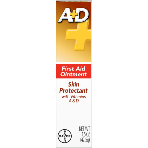 A+D First Aid Ointment, Dry Skin Moisturizer + Skin Protectant, 1.5 oz Tube