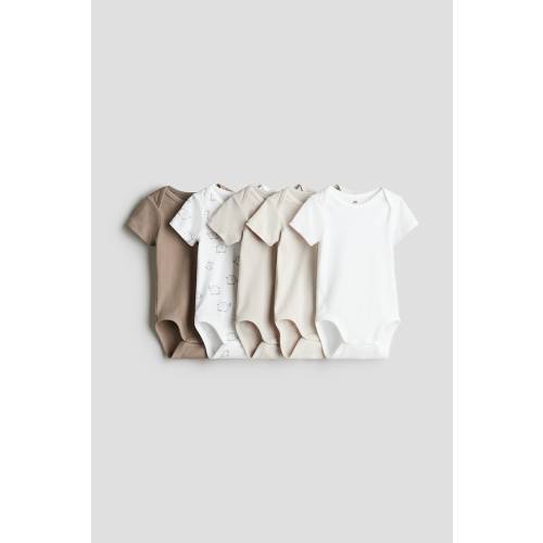 5-PACK COTTON BODYSUITS