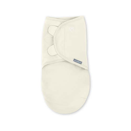Ingenuity Preemie Swaddle, Easy to Use, 0-2 Months, Ivory, 100% Cotton