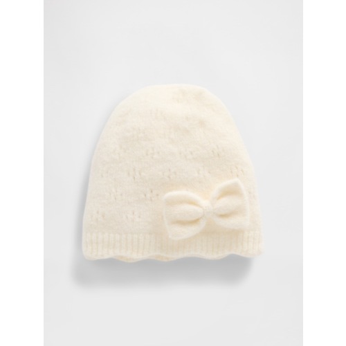 Baby & Toddler Pointelle Bow Beanie