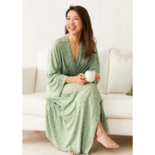 Matchy Matchy Bamboo Maternity Robe in Oatmeal Marle – ergoPouch AU