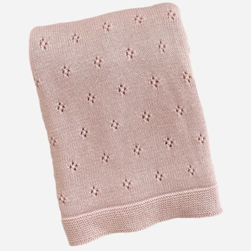 Cotton Heirloom Pique Blanket