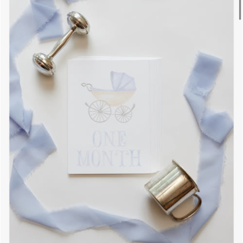 Classic Boy Milestone Cards | Ryan Harper Designs