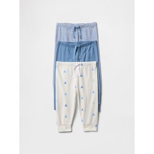 Baby First Favorites Organic Cotton Pull-On Pants (3-Pack) | Gap