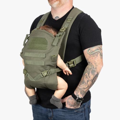Tactical Baby Carrier® - The Ultimate Hands-Free Solution by TBG – Tactical Baby Gear in green