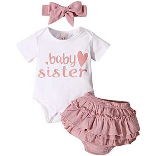 Baby Girl Clothes Stuff Newborn Infant Summer Cute Outfit 0-24 Months