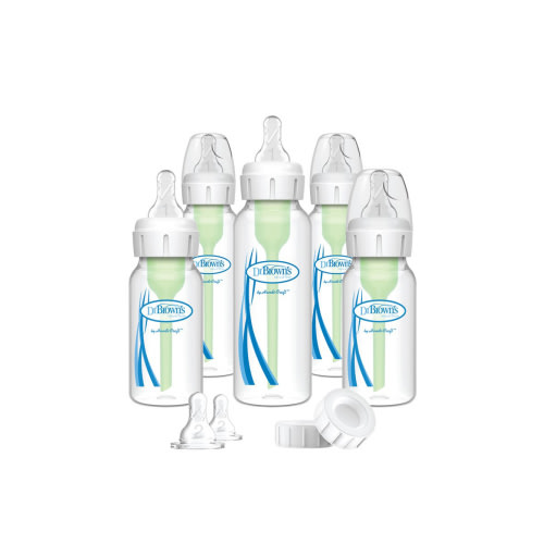 Dr. Brown's Baby Bottle Gift Set 6-Piece - green, one size