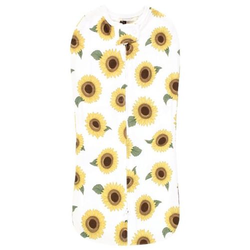 Hudson Baby Infant Girl Sleep Pod, Sunflower, 0-2 Months