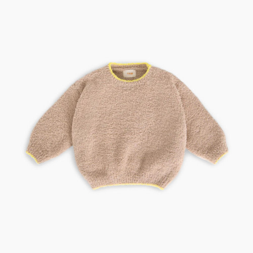 7AM Enfant Sweater - Pecan, 9-12 M