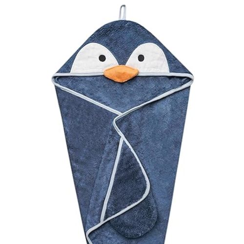 Copper Pearl Pebbles Character Hooded Towel