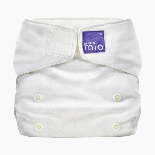 Bambino Mio Miosolo All-In-One Reusable Cloth Diaper - Marshmallow, One Size (8-35 lbs)